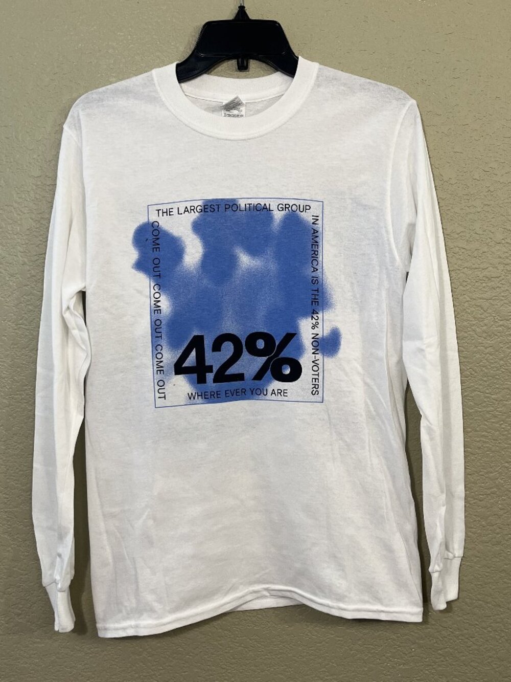 Frank Ocean Blonded 42% Voter Longsleeve T-Shirt Small